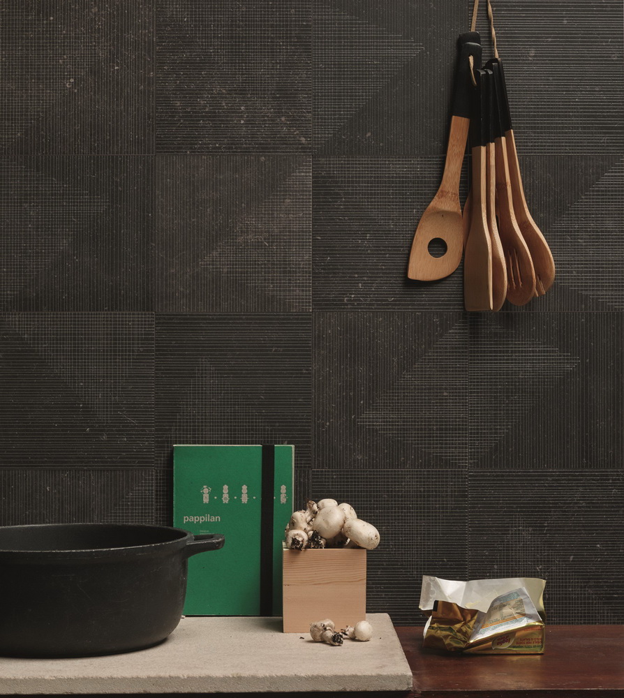 Triplo Nero Chevron